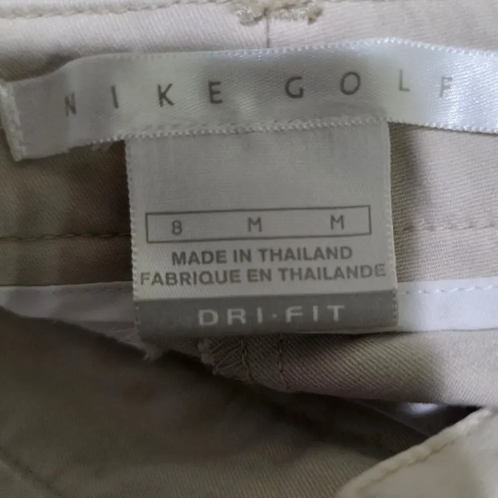 Women's Nike Golf Dri-Fit Straight Pants White Size M